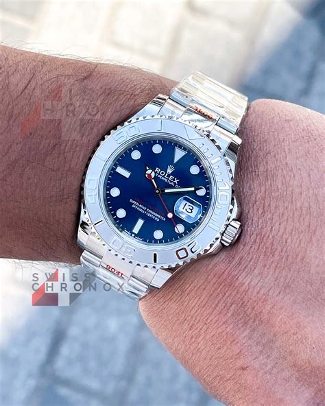 rolex yacht master blue dial 40mm.